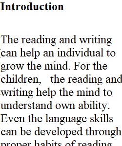 Essay 1 Importance of Literacy